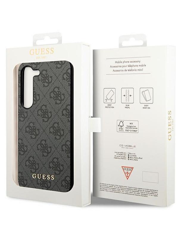 GUESS futerał do SAMSUNG A55 GUHCSA55GF4GGR (PU 4G with Charm) czarny