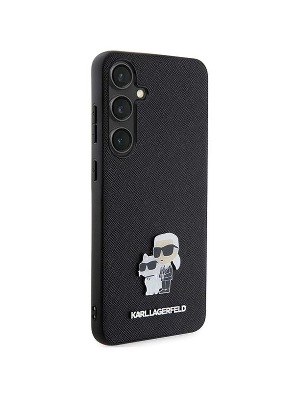 KARL LAGERFELD futerał do SAMSUNG S24 KLHCS24SPSAKCMPK (SAFFIANO KC PIN) czarny
