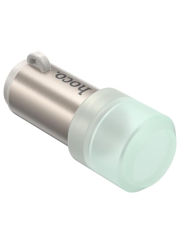 Adapter USB C do LED light Hoco UA38A złoty