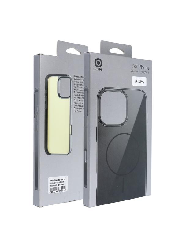 Etui na iPhone 13 / 14 Glossy Mag Cover zgodny z MagSafe czarne