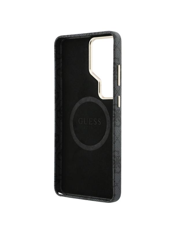 GUESS futerał do SAMSUNG S26 Ultra GUHMS26L5P4FWMSK (4G Script MagSafe) czarny