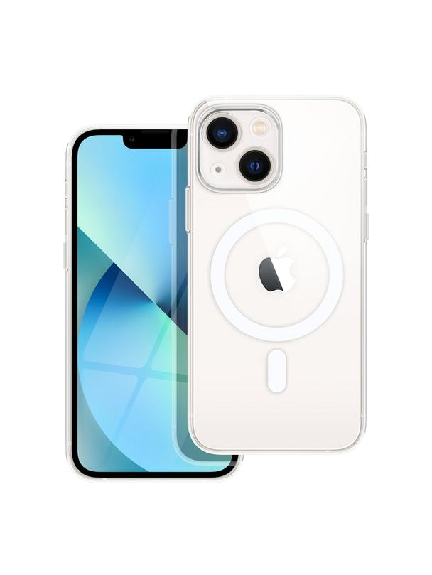 Futerał CLEAR MAG COVER z ochroną aparatu kompatybilny z MagSafe do IPHONE 14 transparentny