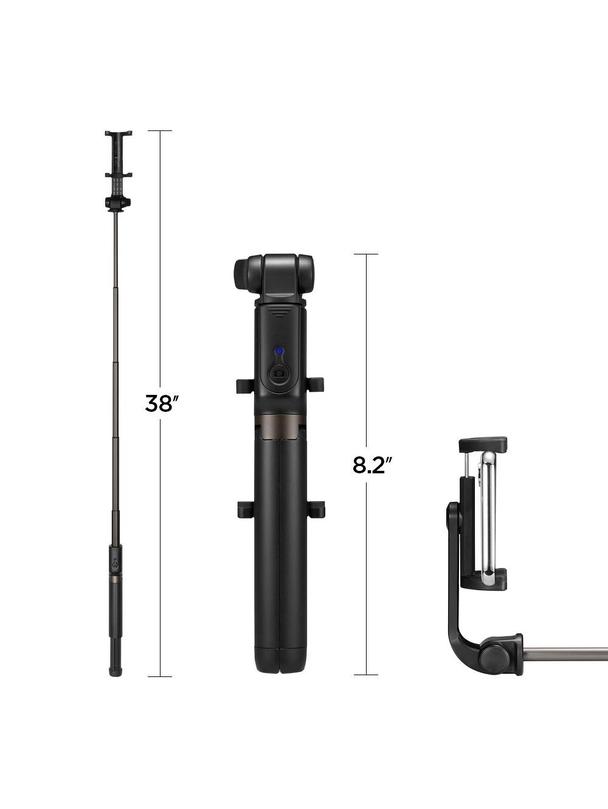 SPIGEN uchwyt selfie z pilotem bezprzewodowym S540W Tripod black