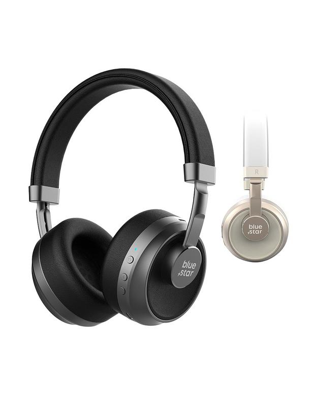 Słuchawki bezprzewodowe nauszne Blue Star BH02 białe