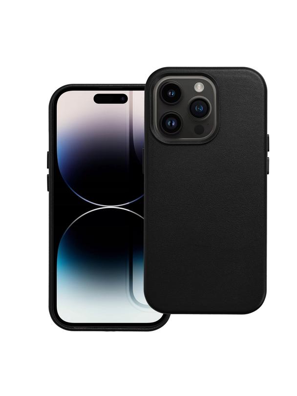 Futerał LEATHER MAG COVER kompatybilny z MagSafe do SAMSUNG S25 PLUS czarny