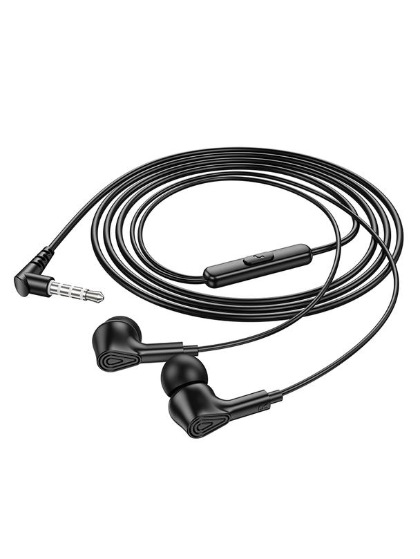 Słuchawki przewodowe douszne Jack 3,5 mm Hoco M102 czarne