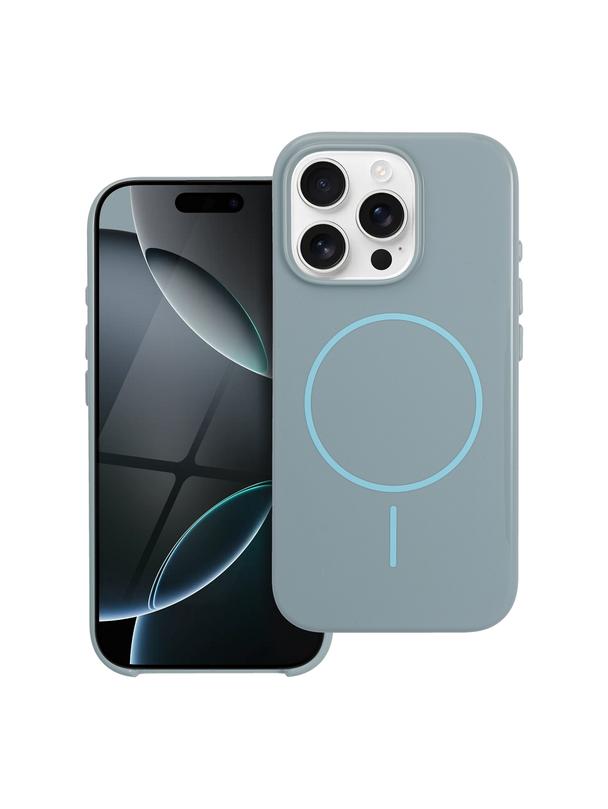 Glossy Mag Cover kompatybilny z MagSafe pasuje do IPHONE 17 PRO miętowy