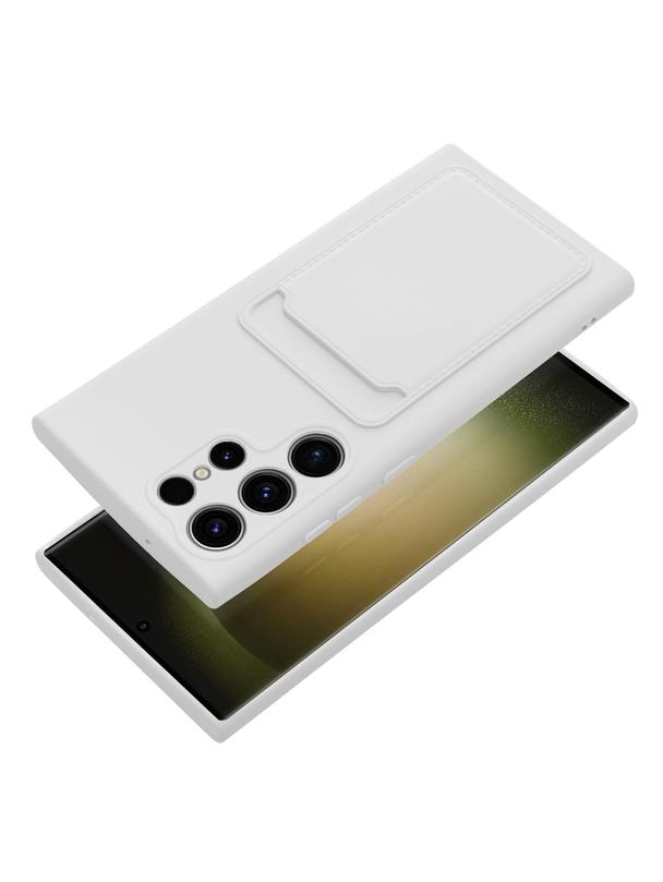 Futerał CARD CASE do SAMSUNG S23 Ultra biały