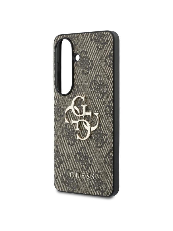GUESS futerał do SAMSUNG S26 GUHCS26S4GMGBR (4G Big Metal Logo) brązowy