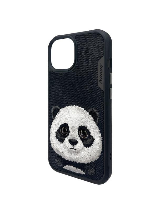 NIMMY futerał BIG EYED PET 2.0 Panda do IPHONE 15 czarny