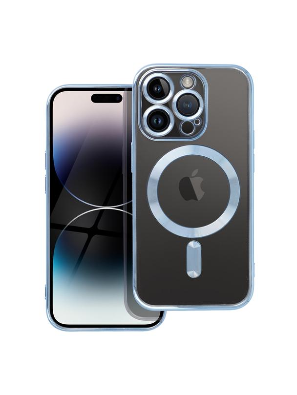 Futerał ELECTRO MAG COVER kompatybilny z MagSafe do IPHONE 14 Pro niebieski