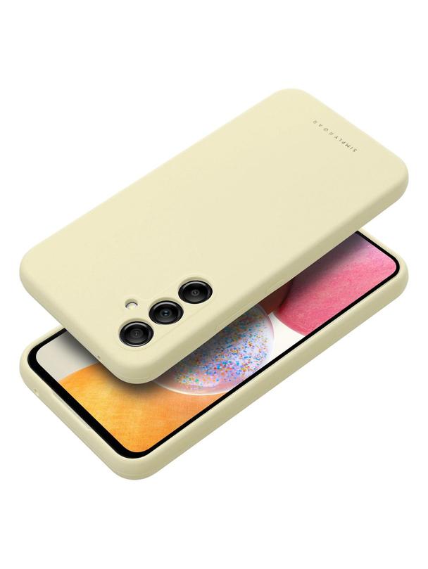 ROAR futerał CLOUD SKIN do SAMSUNG A14 4G / A14 5G Jasnożółty
