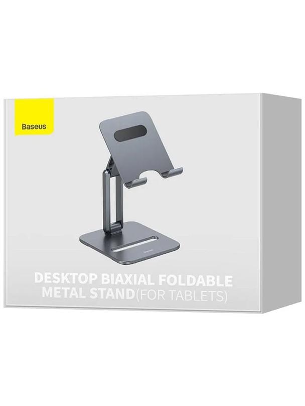 BASEUS uchwyt biurkowy składany metalowy na tablet BS-HP006 szary
