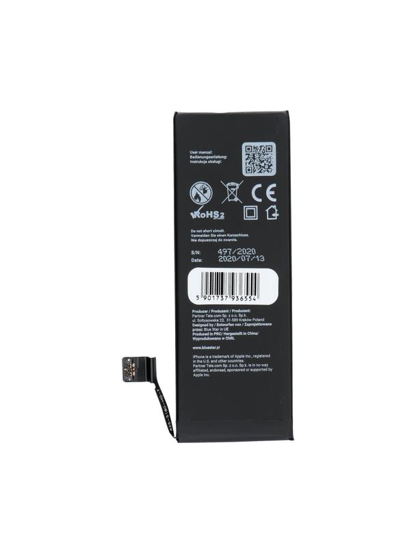 Bateria do iPhone SE 1624 mAh Blue Star HQ