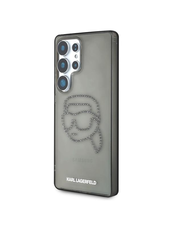 KARL LAGERFELD futerał do SAMSUNG S25 Ultra KLHCS25LHKHDCELK (IML Rhinestones K Head) czarny