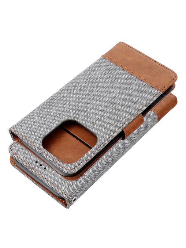 Kabura JEANS Book do IPHONE 16 Pro Max szary