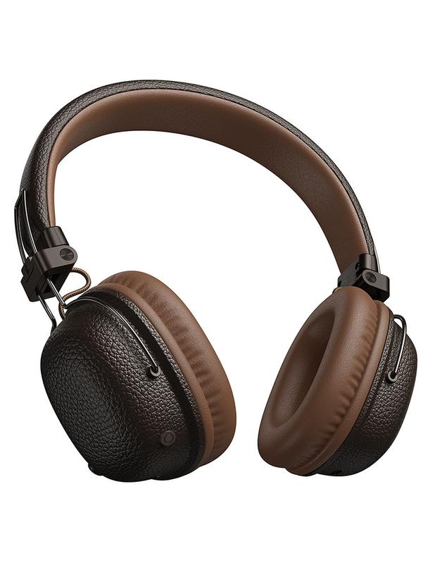 Słuchawki bezprzewodowe nauszne Hoco W64 brązowe