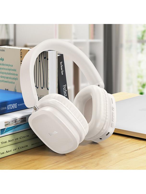 Słuchawki bezprzewodowe nauszne Hoco W51 białe
