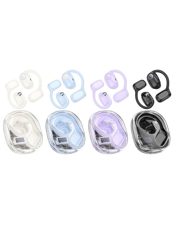 Słuchawki bezprzewodowe douszne Hoco TWS EA3 fioletowe