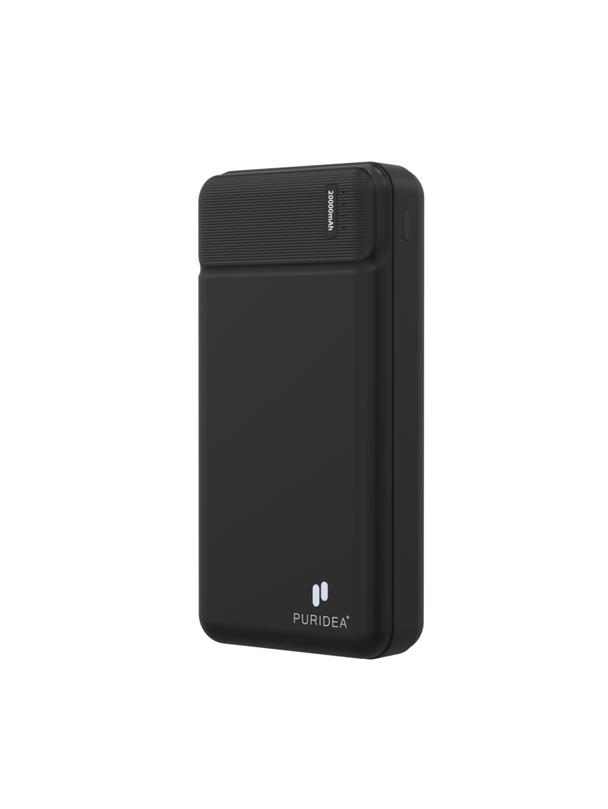 PURIDEA powerbank 20000 mAh PD QC3.0 3A 20W Q7 czarny