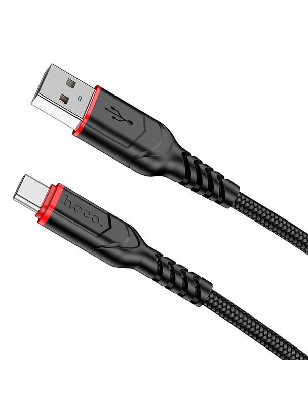 Kabel USB A do USB C Hoco 3A 3 m X59 czarny