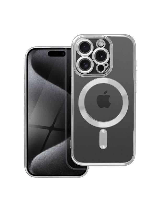 Futerał ELECTRO MAG COVER kompatybilny z MagSafe do IPHONE 15 Pro tytanowy