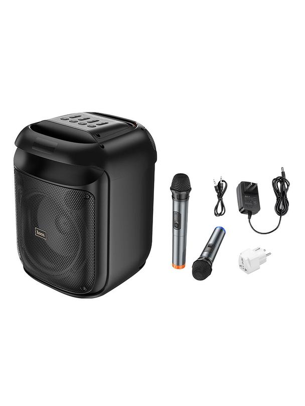 Zestaw do karaoke bluetooth 60W 6h Hoco HA13 czarny