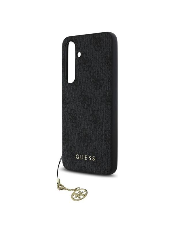 GUESS futerał do SAMSUNG S24 FE GUHCS24FEGF4GGR (HC PU 4G Charm) szary