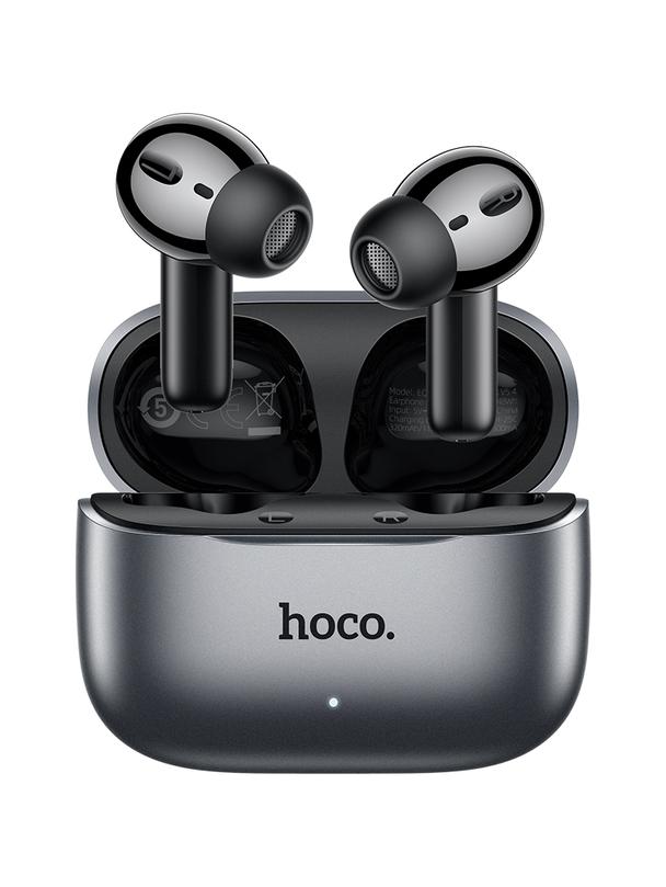 Słuchawki bezprzewodowe douszne Hoco TWS ANC + ENC +AI Translation EQ27 szare