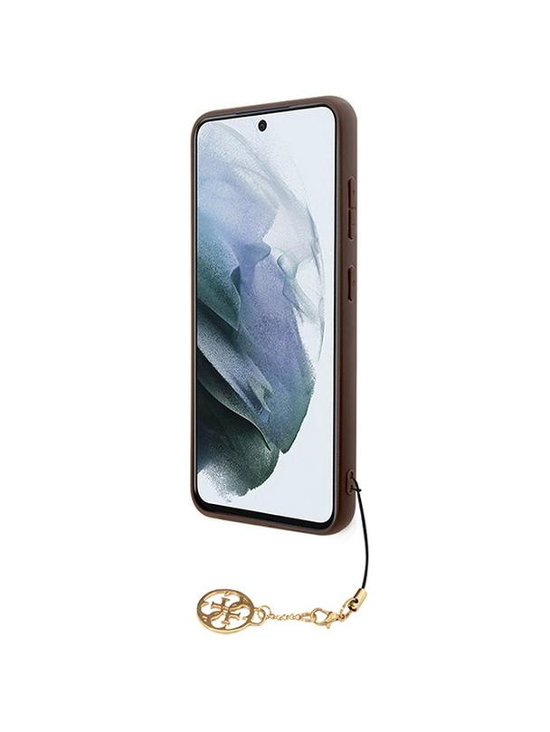 GUESS futerał do SAMSUNG A55 GUHCSA55GF4GBR (PU 4G with Charm) brązowy