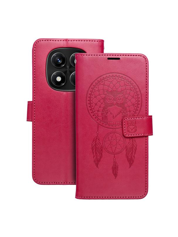 Kabura MEZZO Book do XIAOMI Redmi Note 14 PRO 4G łapacz snów magenta