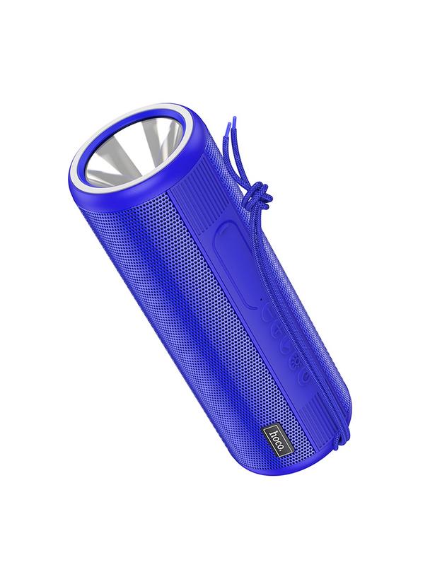 Głośnik bluetooth z latarką 2 x 15W 2h Hoco HC11 niebieski