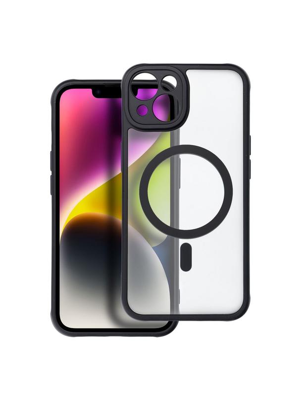 Futerał FULL MATTE MAG COVER kompatybilny z MagSafe do IPHONE 14 czarny
