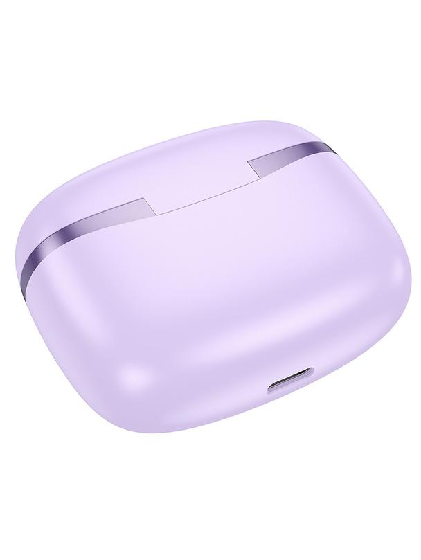 Słuchawki bezprzewodowe douszne Hoco TWS EQ10 fioletowe