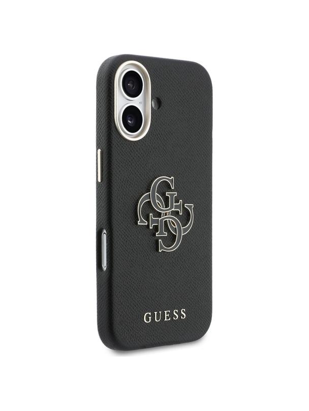 GUESS futerał do IPHONE 17 GUHCP17S5PS4RGGK (PU FW Resin Logo) czarny