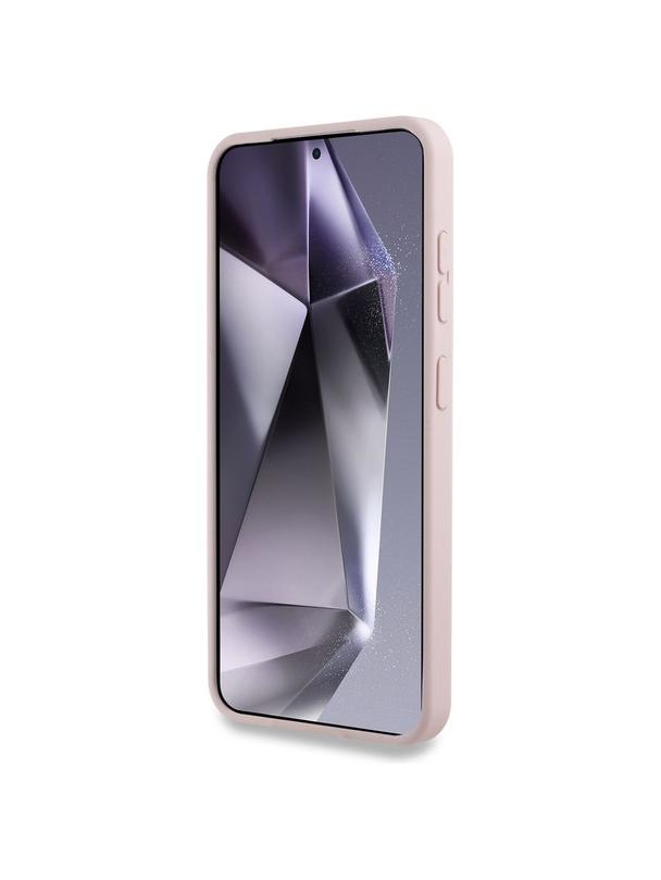 KARL LAGERFELD futerał do SAMSUNG S25 KLHMS25SSKCHTCP (Magnetic Silicone Double Heads) różowy
