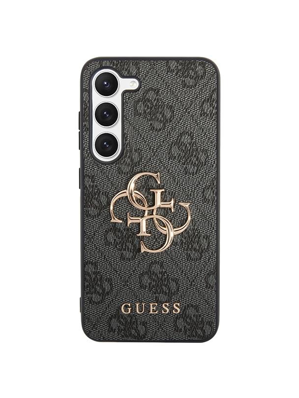 GUESS futerał do SAMSUNG S24 Plus GUHCS24M4GMGGR (Leather 4G Metal Logo) czarny