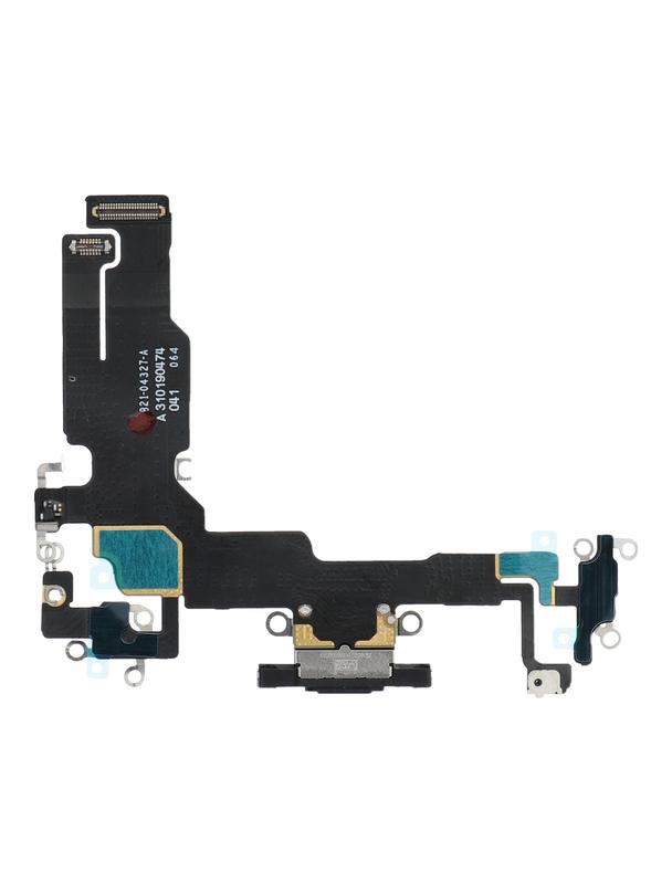 Taśma ładowania USB do IPHONE 15 czarna OEM