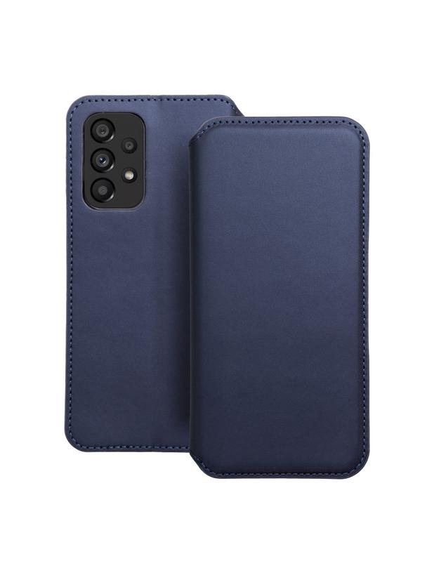 Kabura DUAL POCKET Book do SAMSUNG A53 5G granatowy