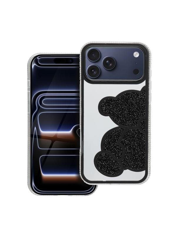 Futerał TEDDY BEAR do IPHONE 17 Pro Max czarny
