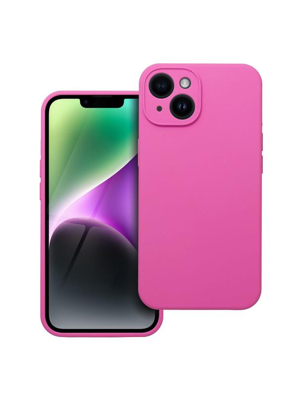 Futerał SILICONE 2mm do IPHONE 14 róż