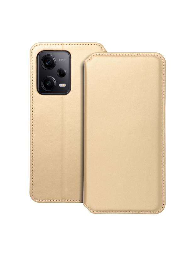 Kabura DUAL POCKET Book do XIAOMI Redmi Note 12 Pro 5G złoty