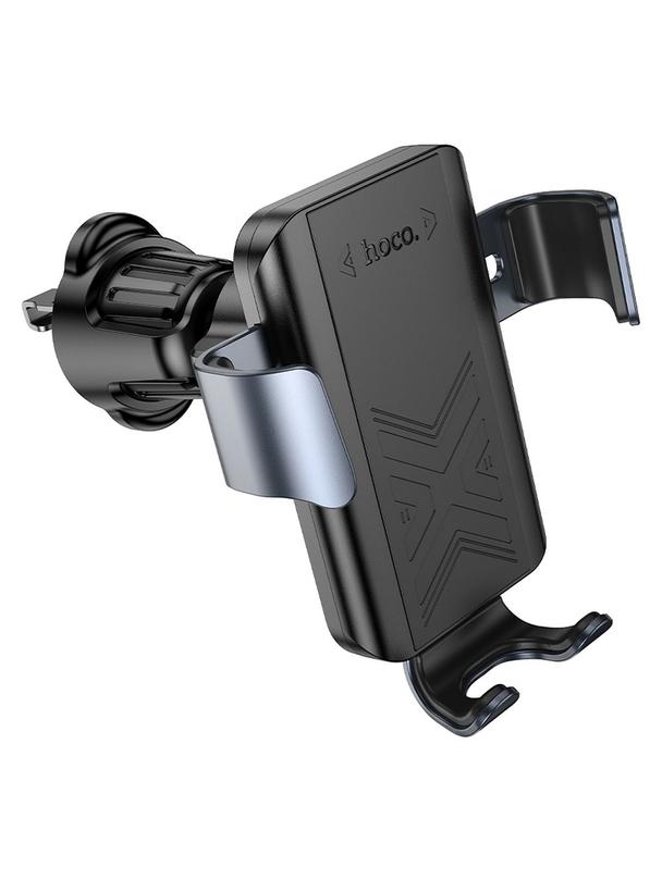 Uchwyt na telefon do samochodu grawitacyjny Hoco do kratki H70 czarny