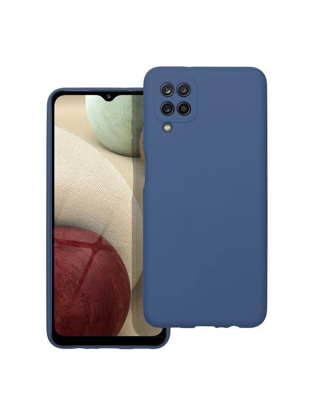 Futerał SILICONE do SAMSUNG A12 niebieski