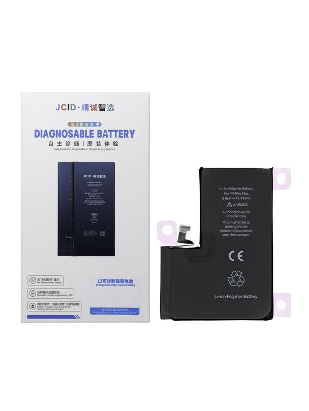 JCID Bateria z możliwością przypisania do iPhone 14 Pro Max 4790 mAh (zwiększona pojemność)