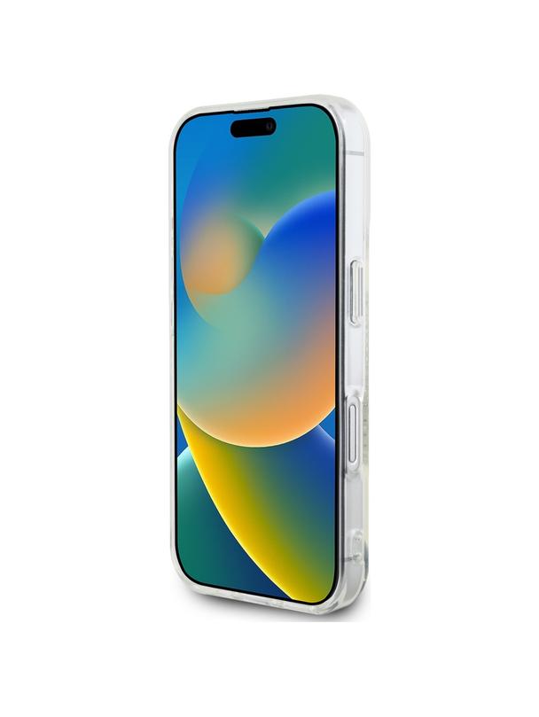 KARL LAGERFELD futerał do IPHONE 16 KLHCP16SHKHDCELT (IML Rhinestones K Head) transparentny