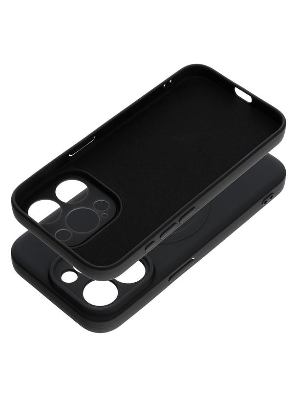 Futerał SILICONE MAG COVER kompatybilny z MagSafe do IPHONE 15 Pro czarny