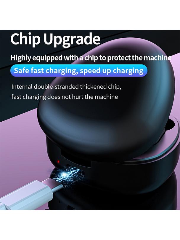 Słuchawki bezprzewodowe bluetooth TWS + stacja dokująca M9 czarne