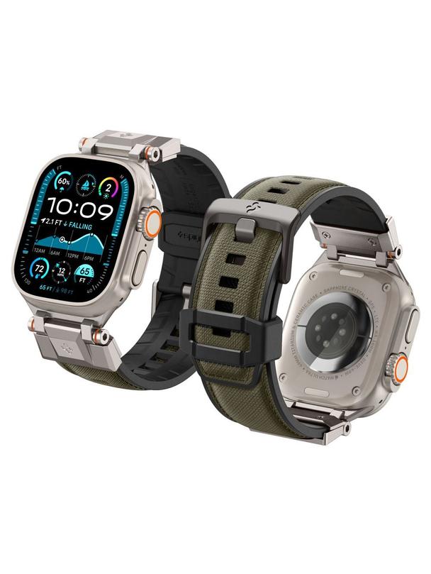 SPIGEN futerał DURAPRO ARMOR do APPLE Watch 6/7/8/9/10/SE/ULTRA 1/2 (44/45/46/49 mm) military green