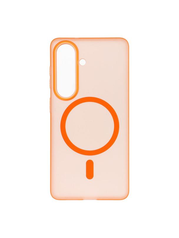 Futerał do Samsung S26 Go Orange zgodny z MagSafe pomarańczowy